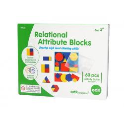 Relational Attribute Blocks 60 Piece Set